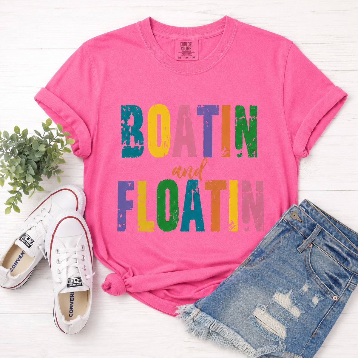 Boatin and Floatin Graphic Tee