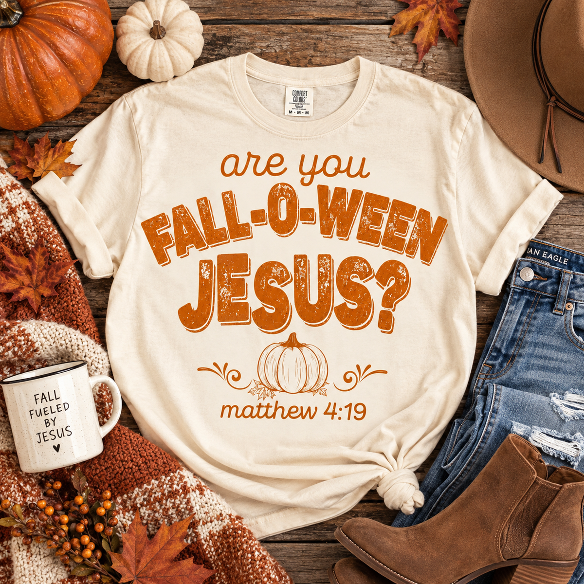 Are You Fall-O-Ween Jesus Graphic Tee