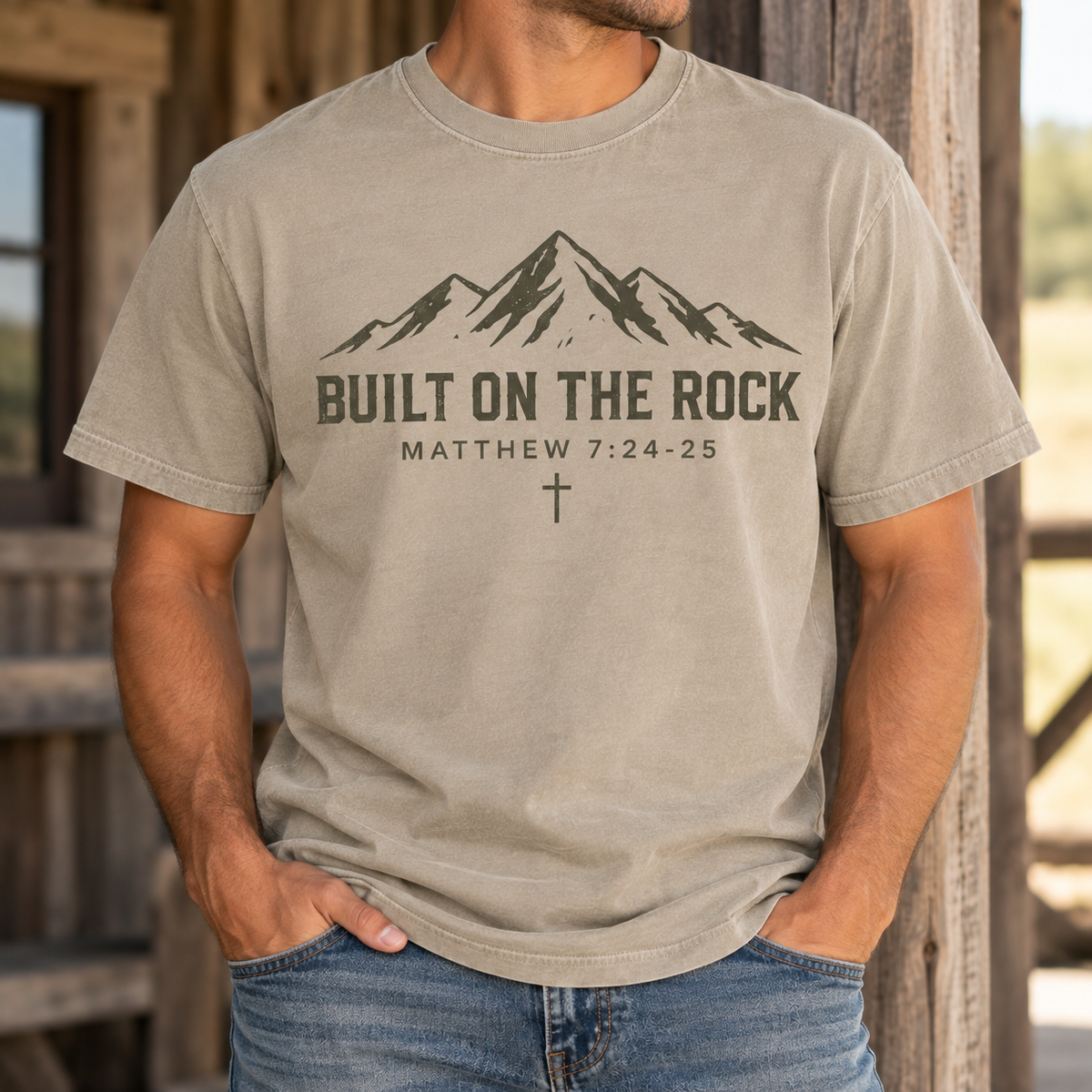 Built on the Rock Graphic Tee