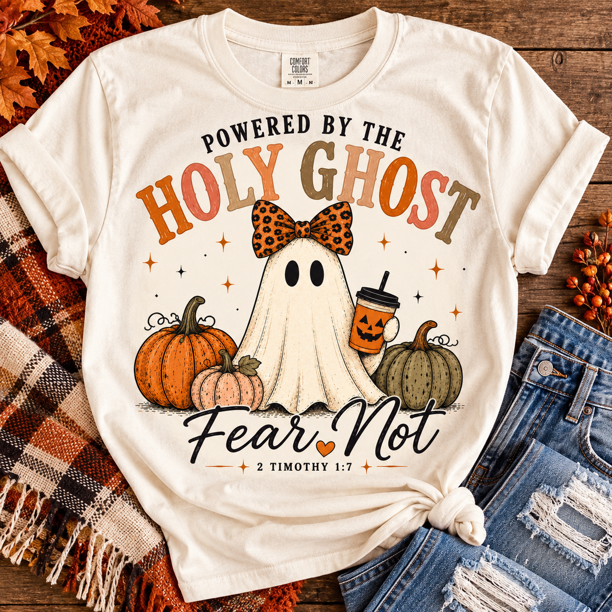 Powered by the Holy Ghost Tee