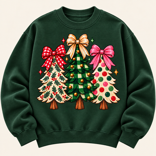 Christmas Trees Sweatshirt