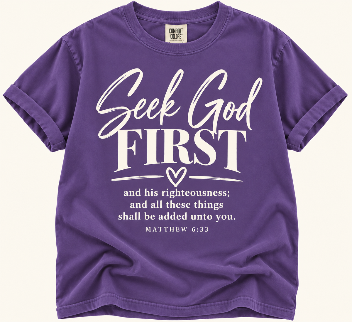 Seek God First Graphic Tee