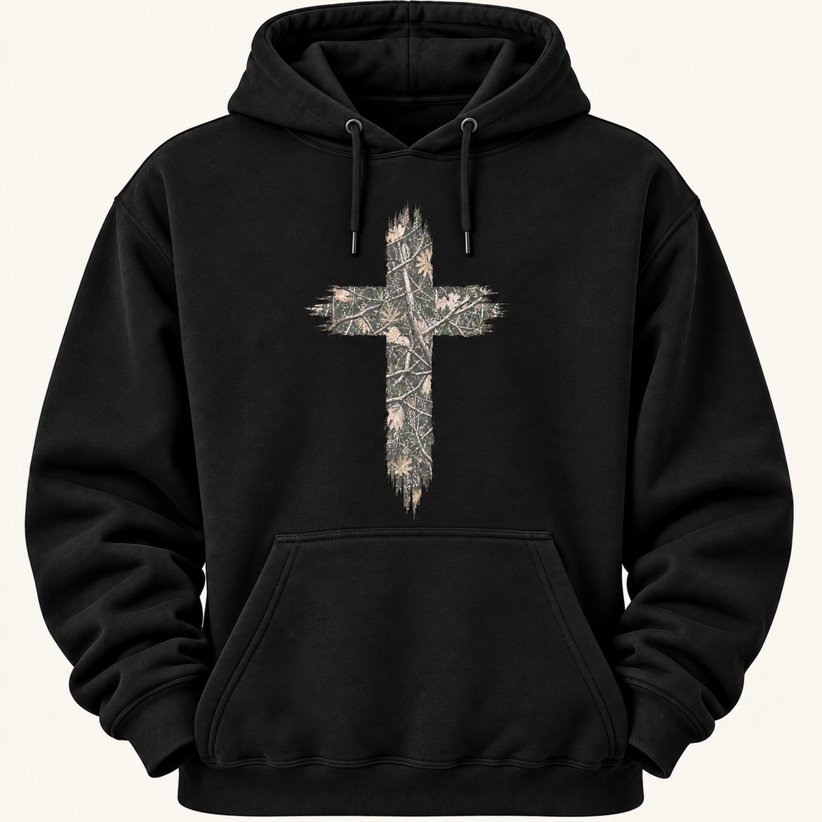 Camo Cross Hoodie