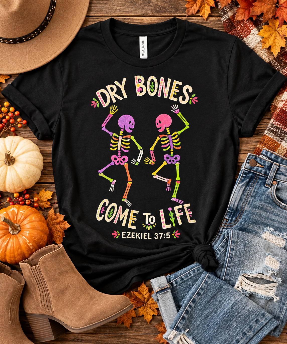 Dry Bones Come to Life Graphic Tee