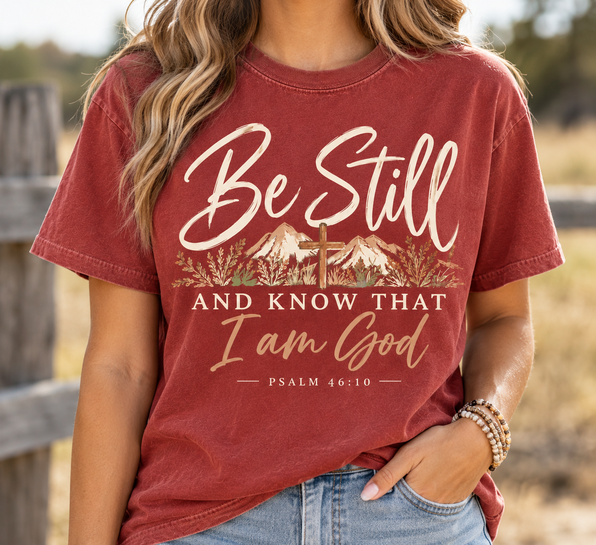 Be Still and Know that I am God Graphic Tee