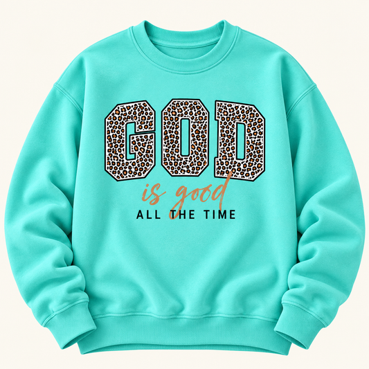 God is Good Crew Neck Sweatshirt