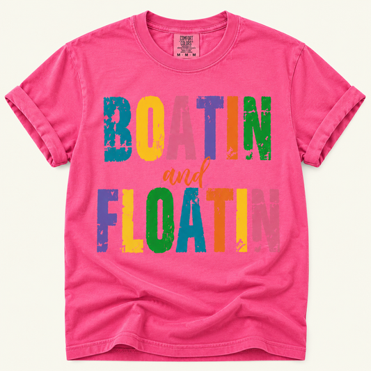 Boatin and Floatin Graphic Tee