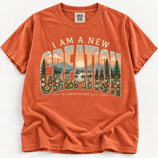 I Am A New Creation Graphic Tee