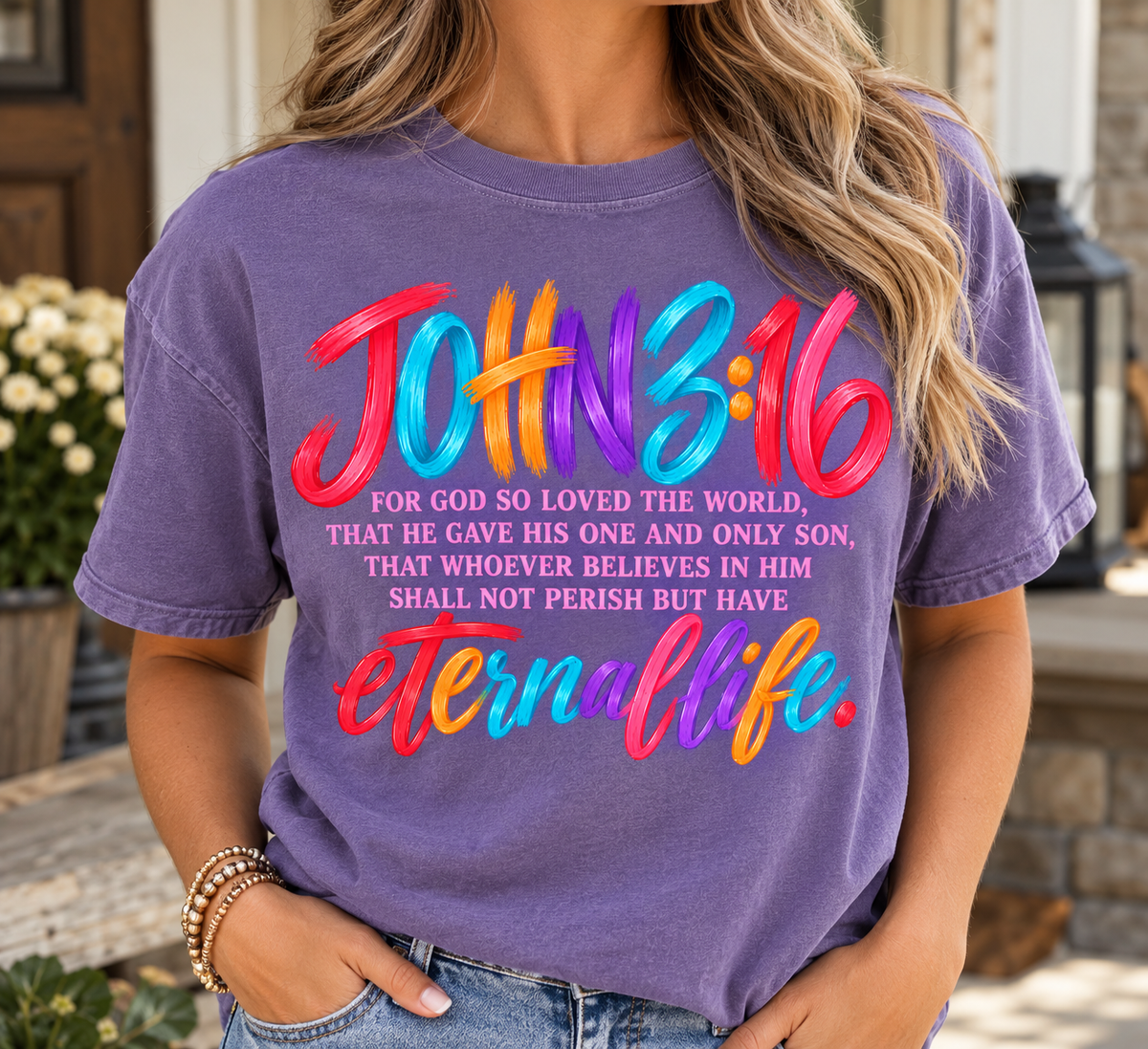 John 3:16 Graphic Tee